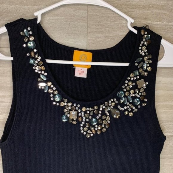 Women’s Ruby Rd. Embellished Tank Top - Picture 4 of 6